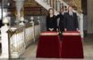 Photos – famille royale d’Espagne - L’adieu de Sofia et Juan Carlos à Cayetana