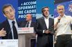 De g. à dr.: Nicolas Sarkozy, Alain Juppé, Bruno Le Maire et François Fillon