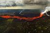Hawaï : une rivière de lave dégouline du volcan Kilauea