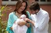 Royal Blog - Luxembourg - Félix et Claire quittent la maternité avec Amalia 
