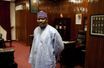 En septembre 2013, Hama Amadou dans son bureau de l'Assemblée nationale du Niger.
