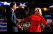 Ann Romney était la première supportrice de son mari, mardi soir.