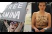 Les Femen ont manifesté pour Amina ce jeudi.