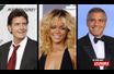 <br />
Charlie Sheen, Rihanna et George Clooney
