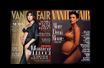 <br />
Monica Belluci et Demi Moore enceintes et glamour, à vingt ans d'intervalle pour deux éditions de «Vanity Fair».
