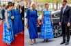 Les princesses Victoria de Suède et Mette-Marit de Norvège parfaitement assorties à Stockholm, le 2 mai 2022
