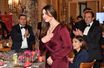 Monica Bellucci à l'honneur à Monaco, l'actrice parée de diamants et rubis