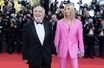 Gérard Jugnot et sa femme Patricia à la cérémonie d’ouverture du 75ème Festival de Cannes. Le 17 mai 2022 .