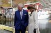 Le prince Charles et la duchesse de Cornouailles Camilla dans le quartier Quidi Vidi à St John&#039;s, sur l&#039;île de Terre-Neuve, le 17 mai 2022 