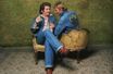 Johnny Hallyday et Eddy Mitchell, les vieilles canailles