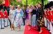 La reine Margrethe II de Danemark, les princesses Benedikte, Marie et Mary et le prince Joachim à Tivoli, le 21 mai 2022