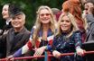 Kate Moss et Patsy Kensit lors de la parade du jubilé de platine de la reine Elizabeth II.