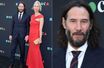 Keanu Reeves et Alexandra Grant amoureux et complices sur le tapis rouge