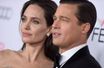 Angelina Jolie et son ex-mari Brad Pitt lors de l&#039;AFI FEST 2015, au TCL Chinese 6 Theatres, le 5 novembre 2015, à Hollywood, en Californie