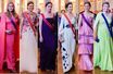 Les princesses Catharina-Amalia des Pays-Bas, Victoria de Suède, Ingrid Alexandra de Norvège, Mary de Danemark, Elisabeth de Belgique, Stéphanie de Luxembourg à Oslo, le 17 juin 2022