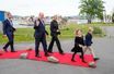 La princesse Charlène de Monaco avec le prince Albert II, le prince Jacques et la princesse Gabriella à Oslo avec le prince héritier Haakon de Norvège, le 22 juin 2022