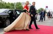 La reine Maxima et le roi Willem-Alexander des Pays-Bas à Vienne, le 29 juin 2022