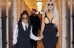 Kim Kardashian et sa fille North West au défilé haute couture Jean Paul Gaultier, lors de la Fashion Week de Paris, Le 6 juillet 2022.