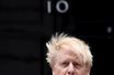 Boris Johnson annonçant son départ, devant le 10 Downing Street, le 7 juillet 2022.