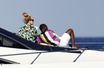 Adele et Rich Paul, journée en amoureux sur un yacht en Italie