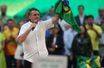 Jair Bolsonaro lance sa candidature à sa réelection, dimanche.