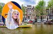 La princesse d’Orange aura pour ses études vue sur le canal de Singel, au centre d’Amsterdam.