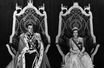 Le dernier vice-roi des Indes Louis Mountbatten et son épouse