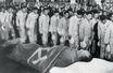 A Pékin en 1976, lors des obsèques du président Mao.