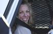 Lori Vallow, mardi, dans la voiture de police la conduisant au tribunal.