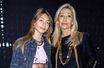 Natty Tardivel et sa fille Stella Belmondo au photocall du défilé Chanel Automne/Hiver 2022/2023 lors de la Fashion Week de Paris au Grand Palais Ephémère à Paris, le 8 mars 2022.