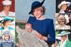 Lady Diana coiffée de chapeaux