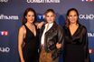 Sofia Essaidi, Camille Lou et Julie de Bona, les actrices principales de «Les Combattantes» au cinéma Gaumont Marignan, à Paris, le 5 septembre 2022.