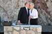 La princesse Charlène et le prince Albert II de Monaco complices à Peille, le 12 septembre 2022