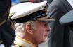 Le roi Charles III, lors des funérailles de la reine Elizabeth II, le 19 septembre 2022.