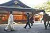 Le prince Hisahito du Japon en visite, en solo, à Ise-Jingu, le 1er octobre 2022