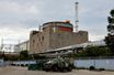 La centrale nucléaire de Zaporijjia dans le sud de l'Ukraine, le 1er septembre 2022.