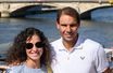 Rafael Nadal et son  Xisca Perello en juin dernier à Paris, après la victoire à Roland-Garros.