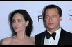 Angelina Jolie et Brad Pitt, à Hollywood en 2015.
