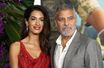 Amal et George Clooney le 17 octobre 2022 à Los Angeles.