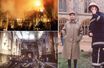 Photos d'époque de l'incendie du château de Windsor survenu le 20 novembre 1992