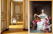 L'appartement de Mme de Barry au château de Versailles après sa restauration, à l'automne 2022 - Portrait de madame Du Barry par François-Hubert Drouais, 1774, Versailles, chambre de commerce et d’industrie des Yvelines (présenté dans l'exposition "Louis XV. Passions de roi")