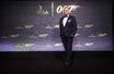Daniel Craig lors de l'événement qui célébrait les 60 ans de James Bond, le 23 novembre, à Londres.