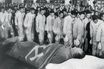 A Pékin en 1976, lors des obsèques du président Mao.