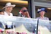 Le roi Charles III, son épouse Camilla et Lady Susan Hussey au Royal Ascot, le 15 juin 2022.
