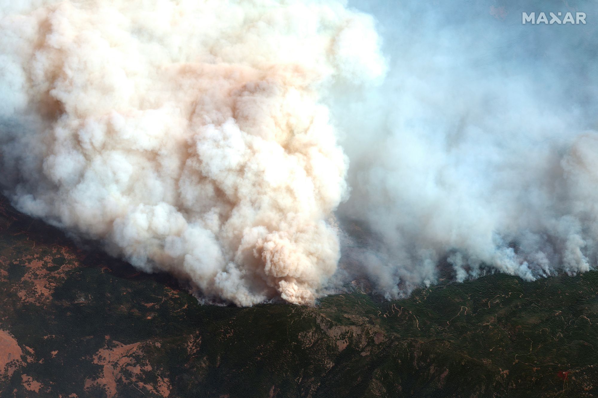 Incendies dans l'Ouest des Etats-Unis - 14 septembre