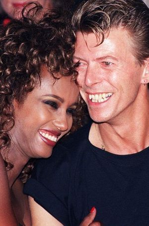 David Bowie et Iman, au temps du bonheur.