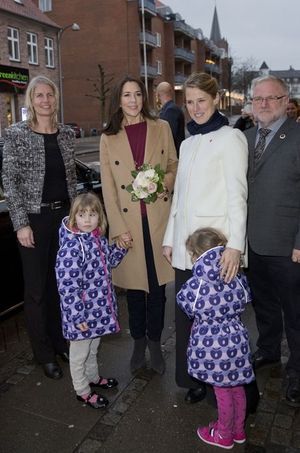 La princesse Mary de Danemark s'est rendue à Slagelse le 1er février 2016