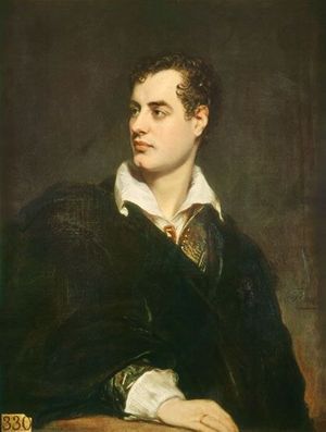Portrait de Lord Byron par Thomas Phillips.
