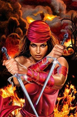 Elektra et ses dagues affutées.