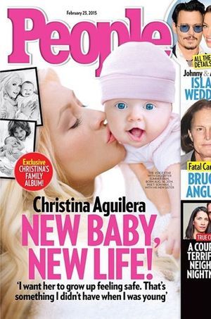 Christina Aguilera dévoile le visage de sa fille, Summer Rain, âgée de 6 mois